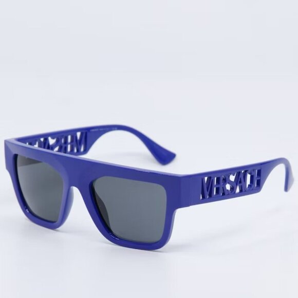 NWT Versace VE4430U Blue Square 53mm Sunglasses main image 7